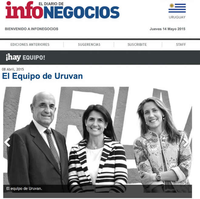 We received the visit of Infonegocios